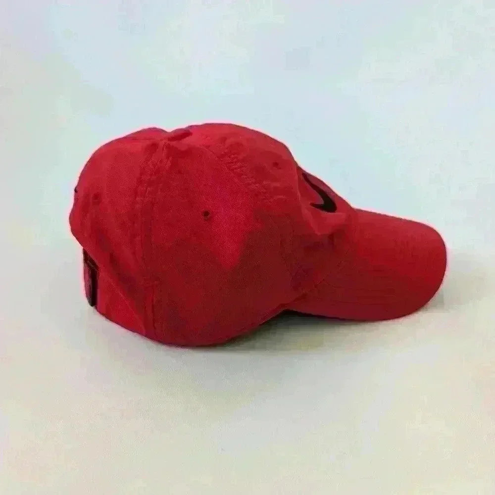 Nike Dri-Fit Red Lightweight Baseball Cap Hat